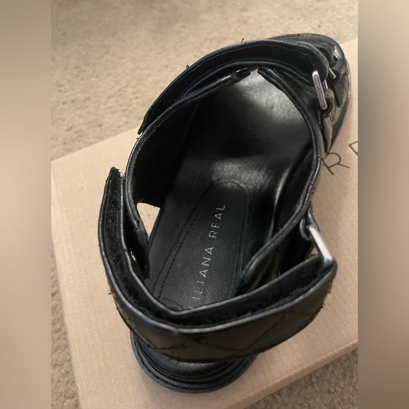 Chunky Leather Sandals - Picture 10 of 13